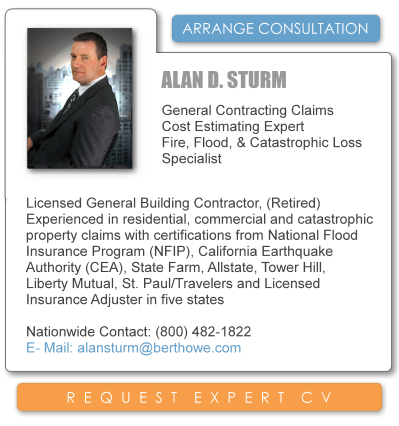 Construction Loss Consultant Catastrophe Claims Expert Testifying Expert Witness and General Contractor